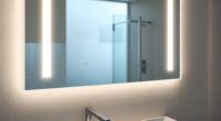 moisture resistant mirror lighting