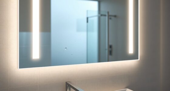 moisture resistant mirror lighting