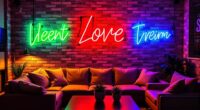 neon signs home safety