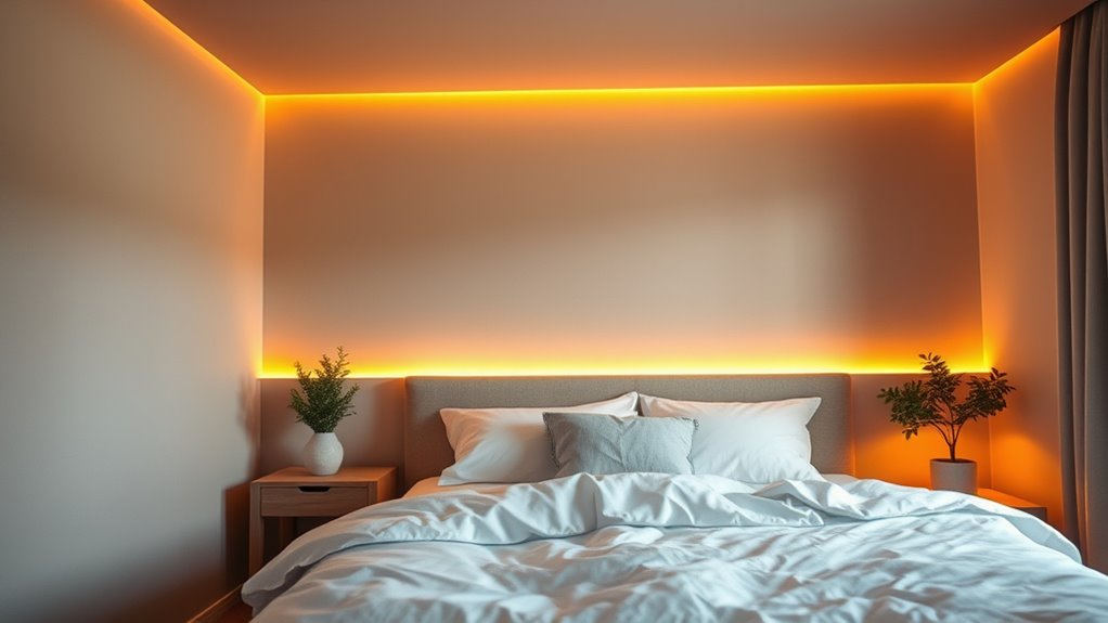 optimize bedroom lighting rhythms