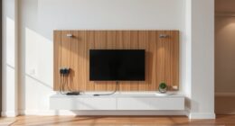 organized wall cable solutions