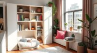 pet spaces in small apartments
