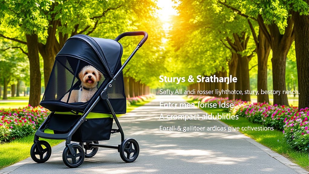 pet stroller selection tips