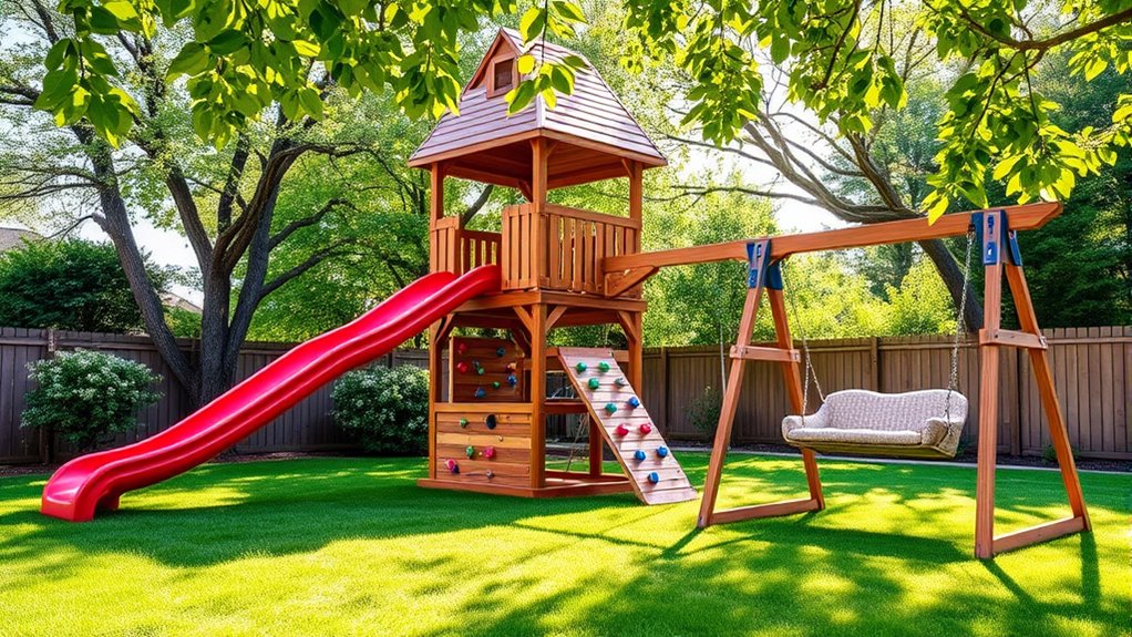 playsets safety space durability