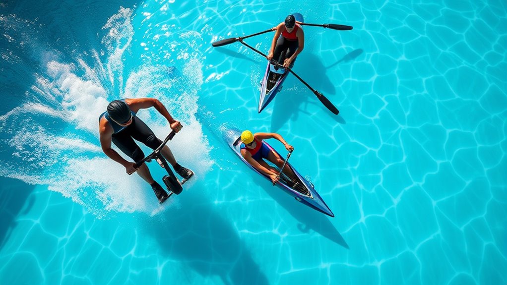 pool based aquatic fitness