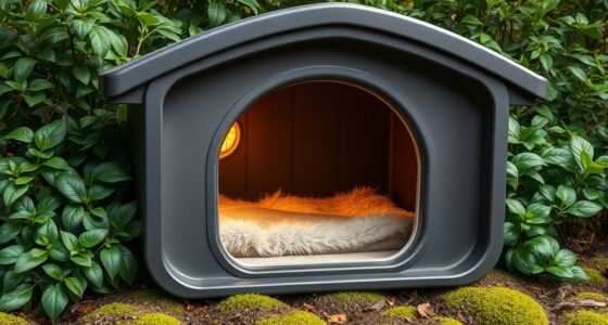 premium heated outdoor pet houses