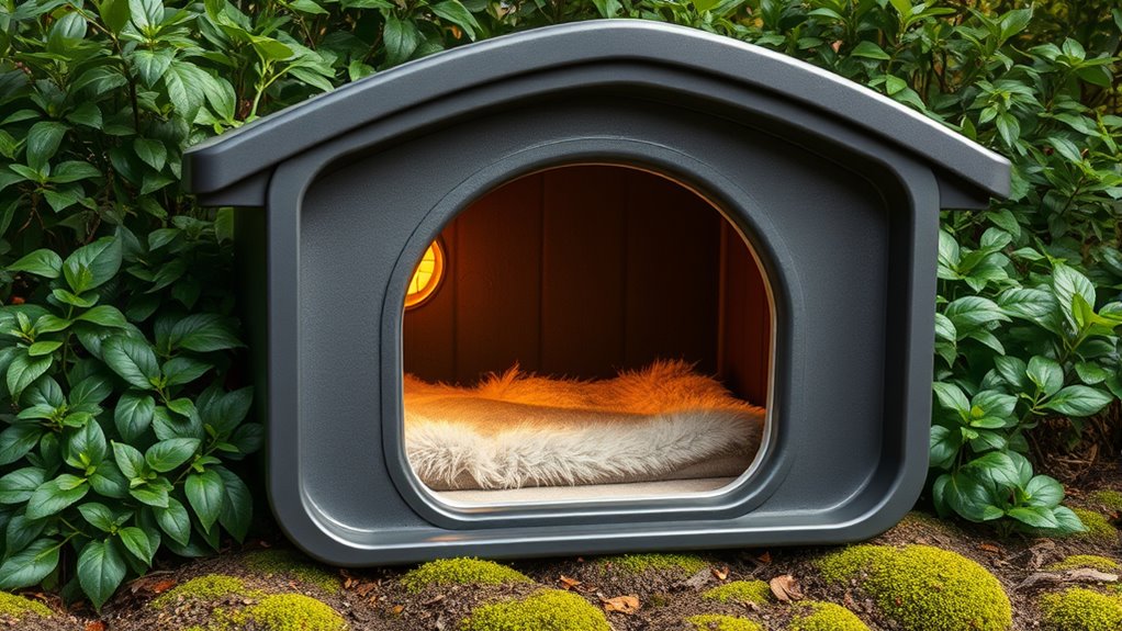 premium heated outdoor pet houses