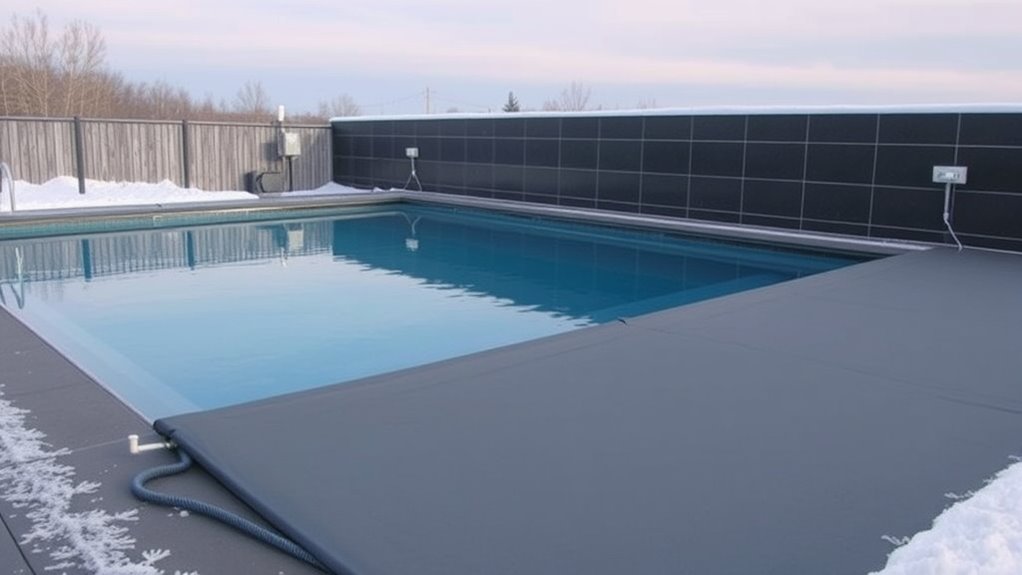prepare outdoor pool for winter