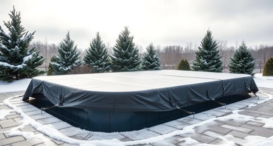 prepare outdoor pool for winter