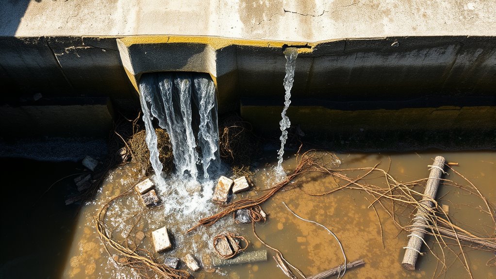 proper hydraulic design and maintenance