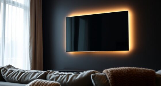 reduce glare with backlighting
