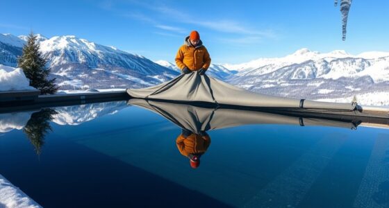 safely winterize infinity pool
