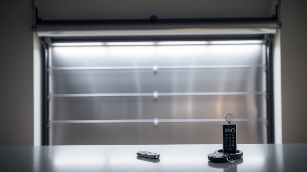 secure efficient automated garage