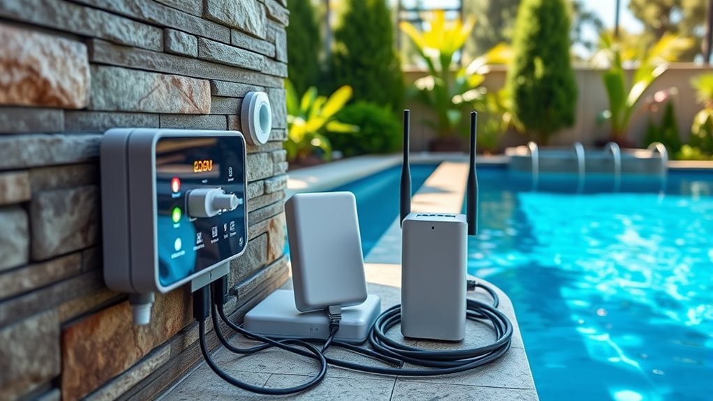 secure iot pool devices