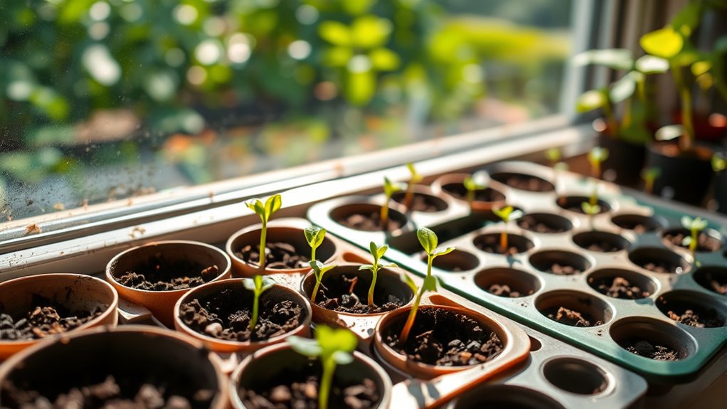 seed starting and container gardening