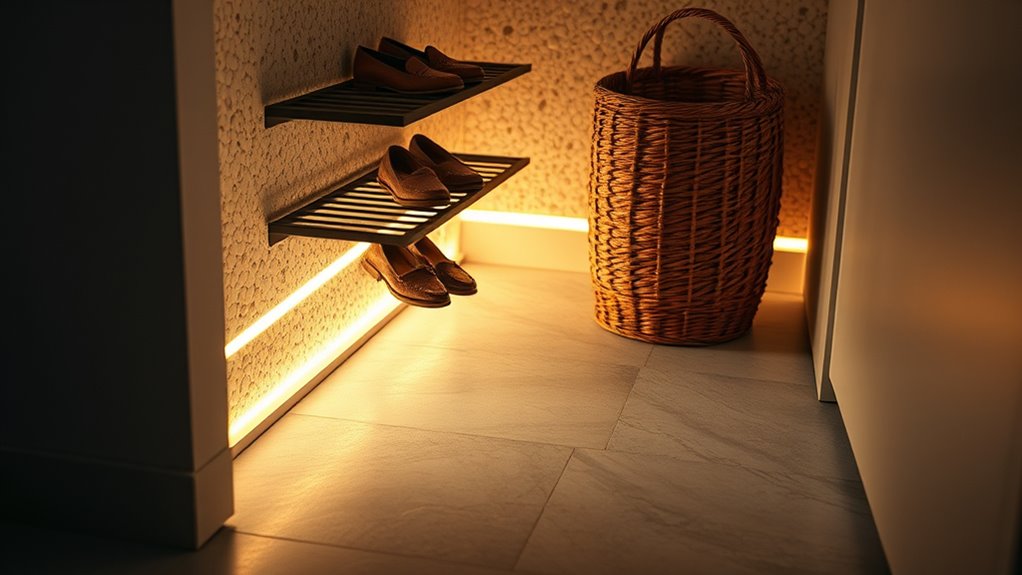 sensor activated energy efficient lighting