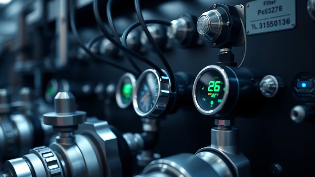 sensor based pressure monitoring