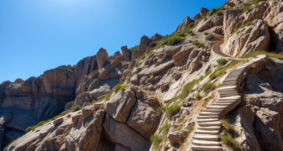 slope stability and cliff features