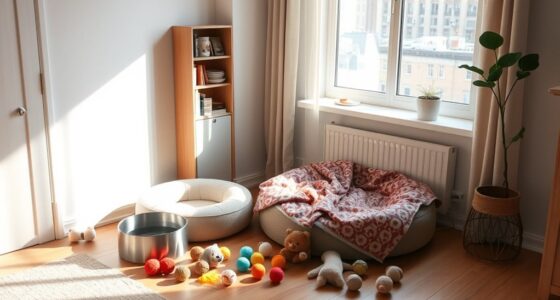 small pet areas inside