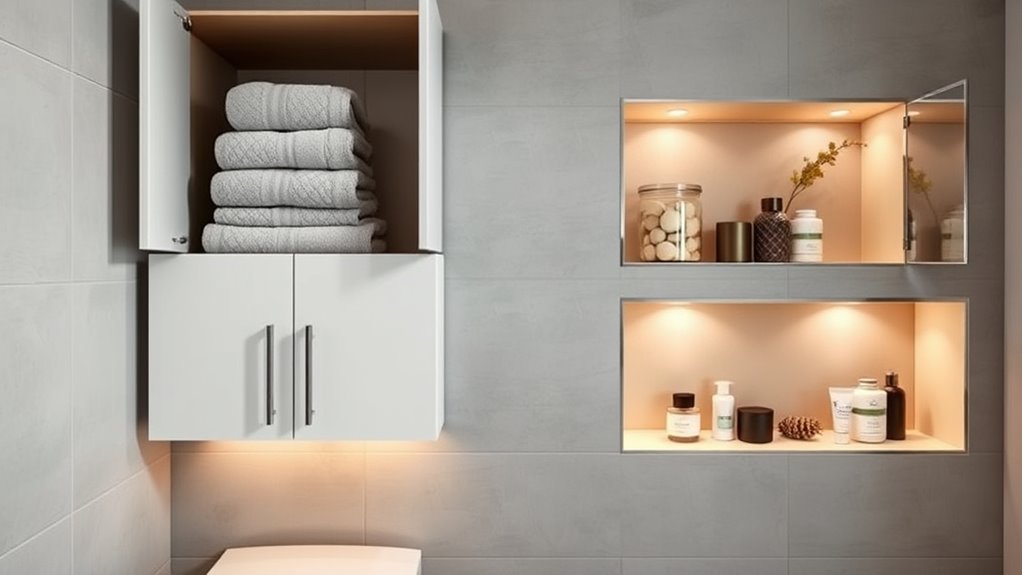smart bathroom storage solutions