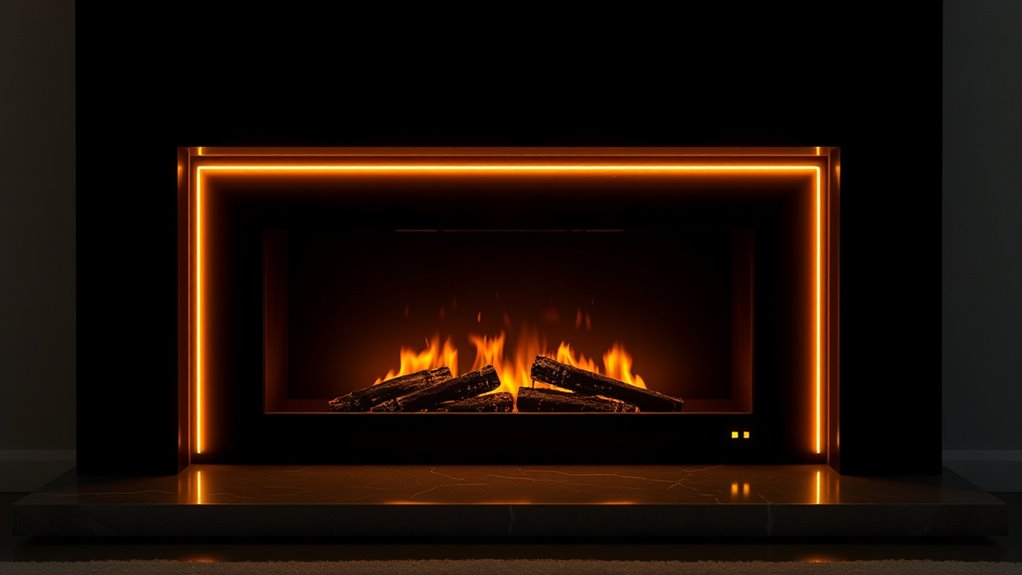 smart safe customizable fireplace