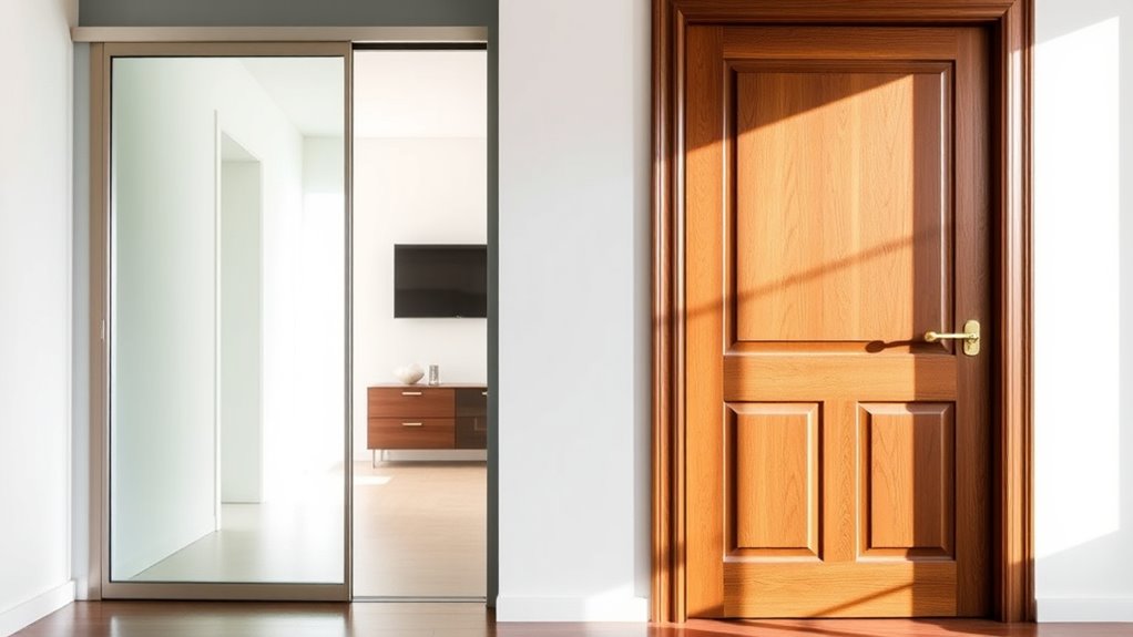 space saving door options
