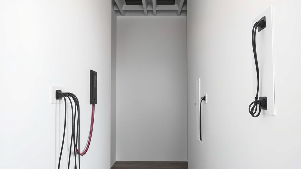 streamlined wireless cable management