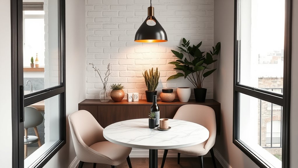 studio mini dining nook