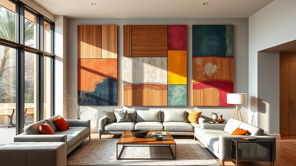 stylish diy soundproofing art