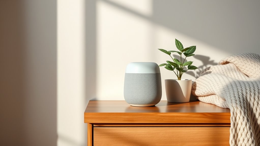 stylish smart speaker placement