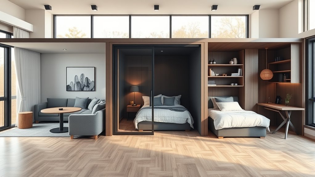 three layout pattern options