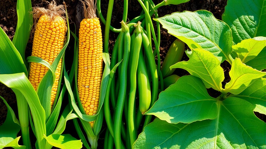 three sisters companion planting