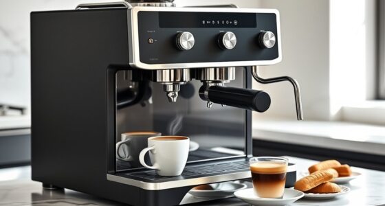 top espresso machines with grinders
