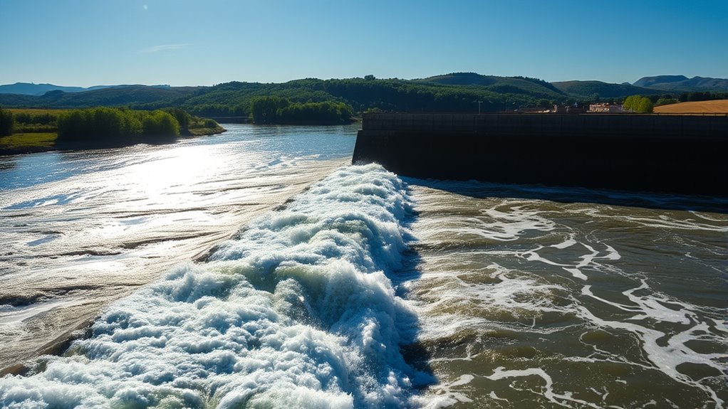 weir length hydraulic balance