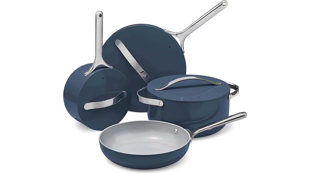 caraway 12 piece ceramic cookware