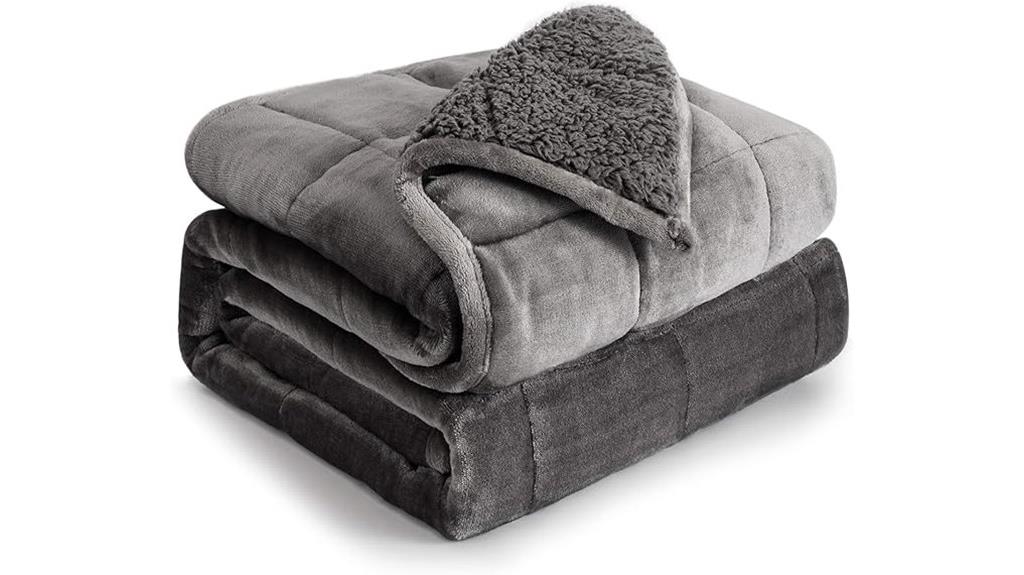 cottonblue 15lb queen blanket