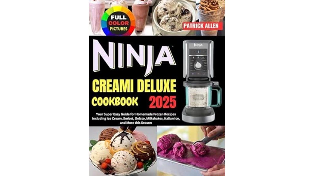 frozen dessert recipe book