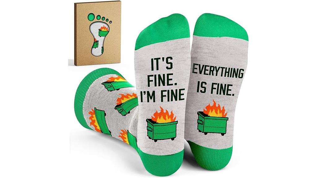 funny coworker gift socks