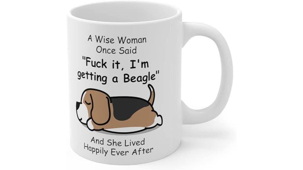 funny dog mom mug