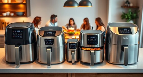 large capacity family air fryers