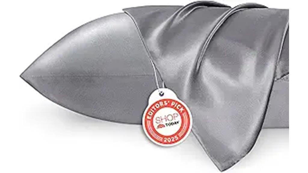 luxury satin pillowcases 2 pack