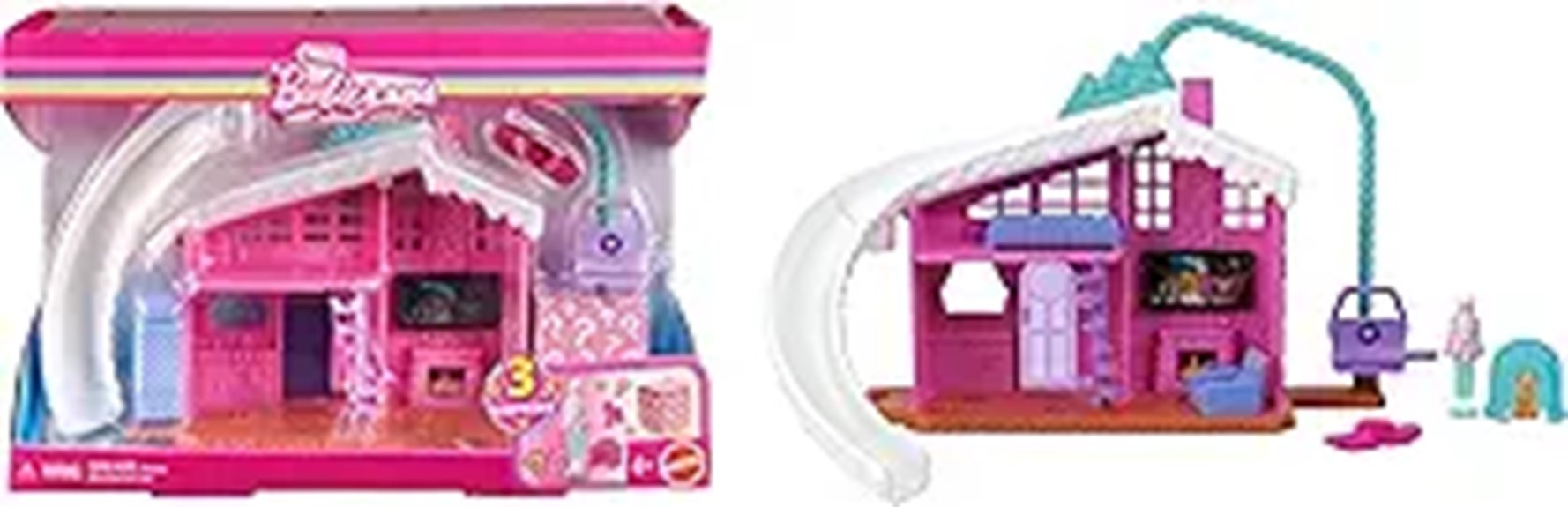 miniature barbie doll house