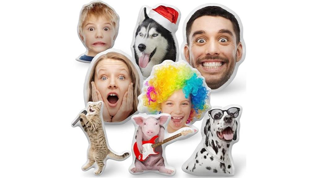 personalized face body pillow