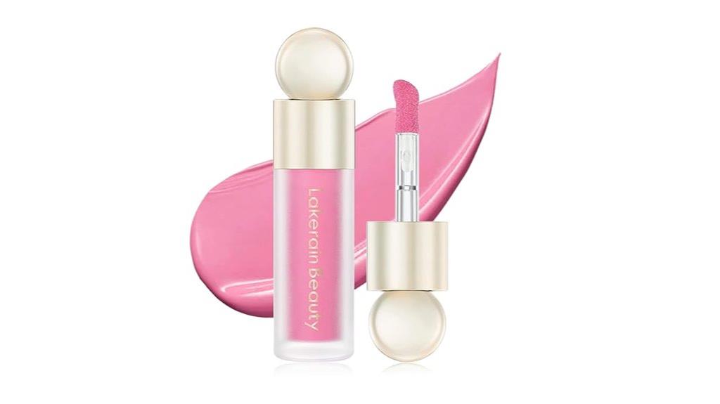 pink matte dewy blush