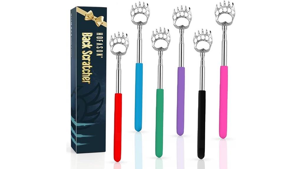 six pack back scratchers