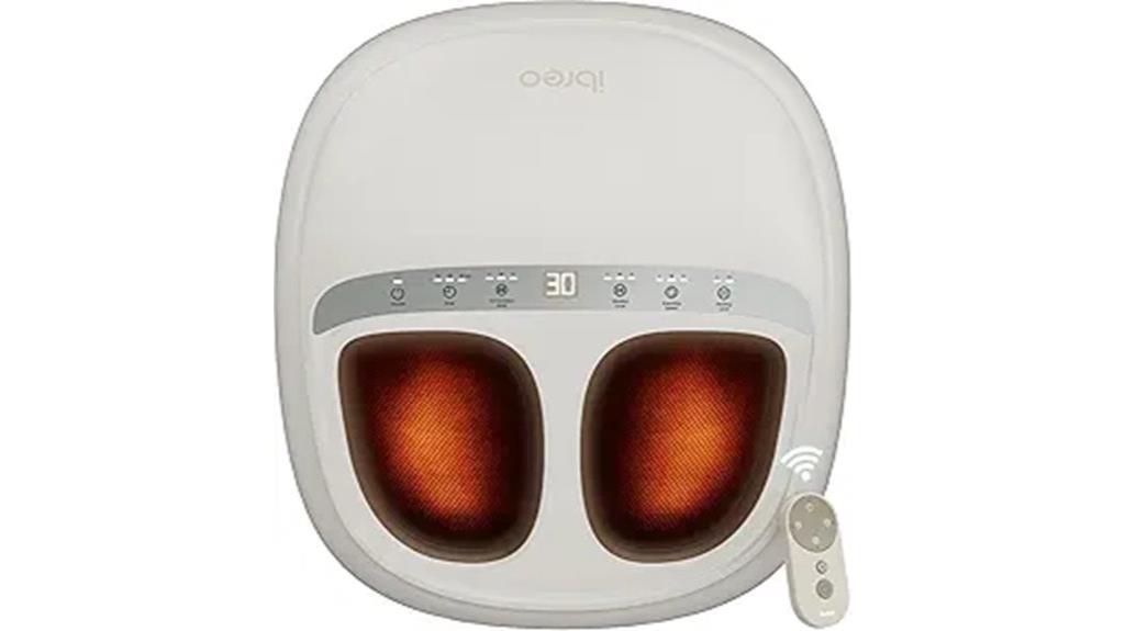 soothing heated foot massager