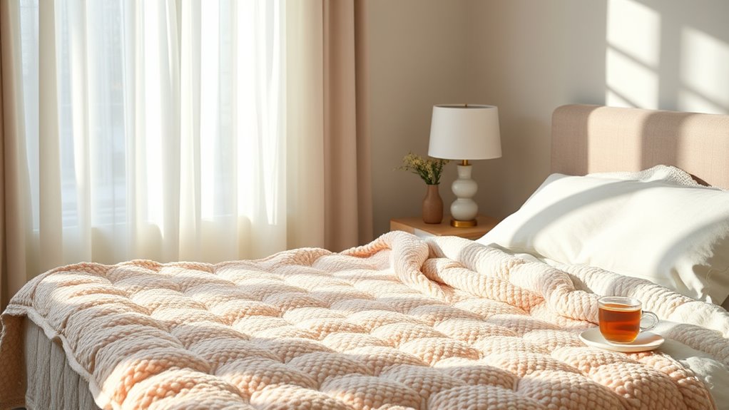 top anxiety relief weighted blankets