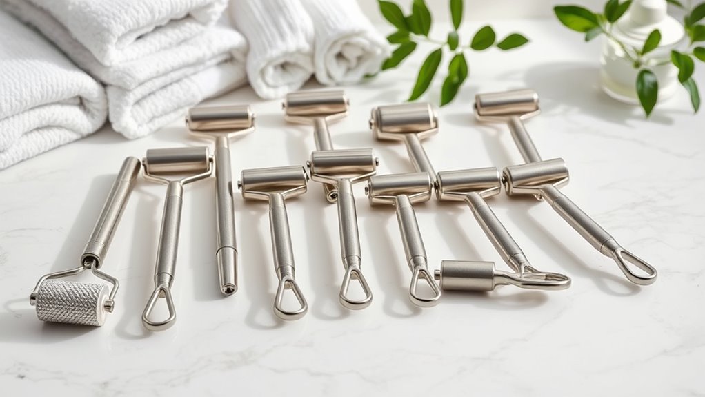 top face ice rollers