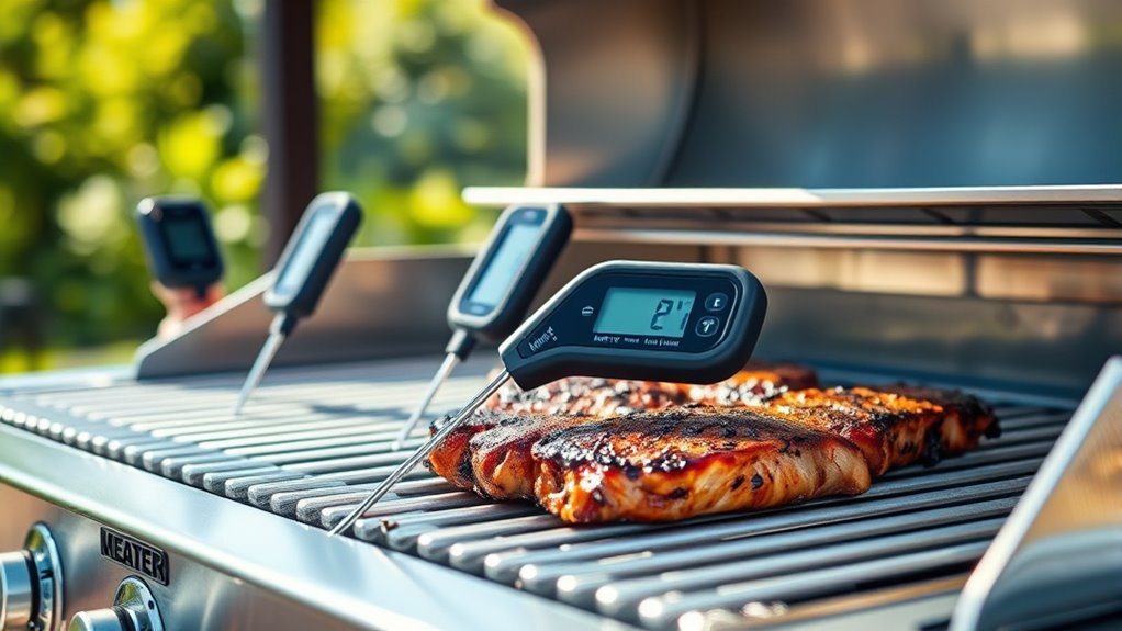 top grilling meat thermometers