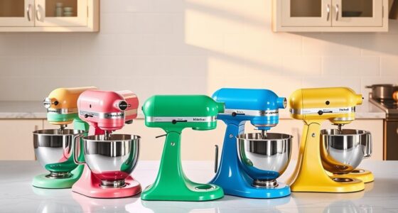 top kitchenaid mixer colors